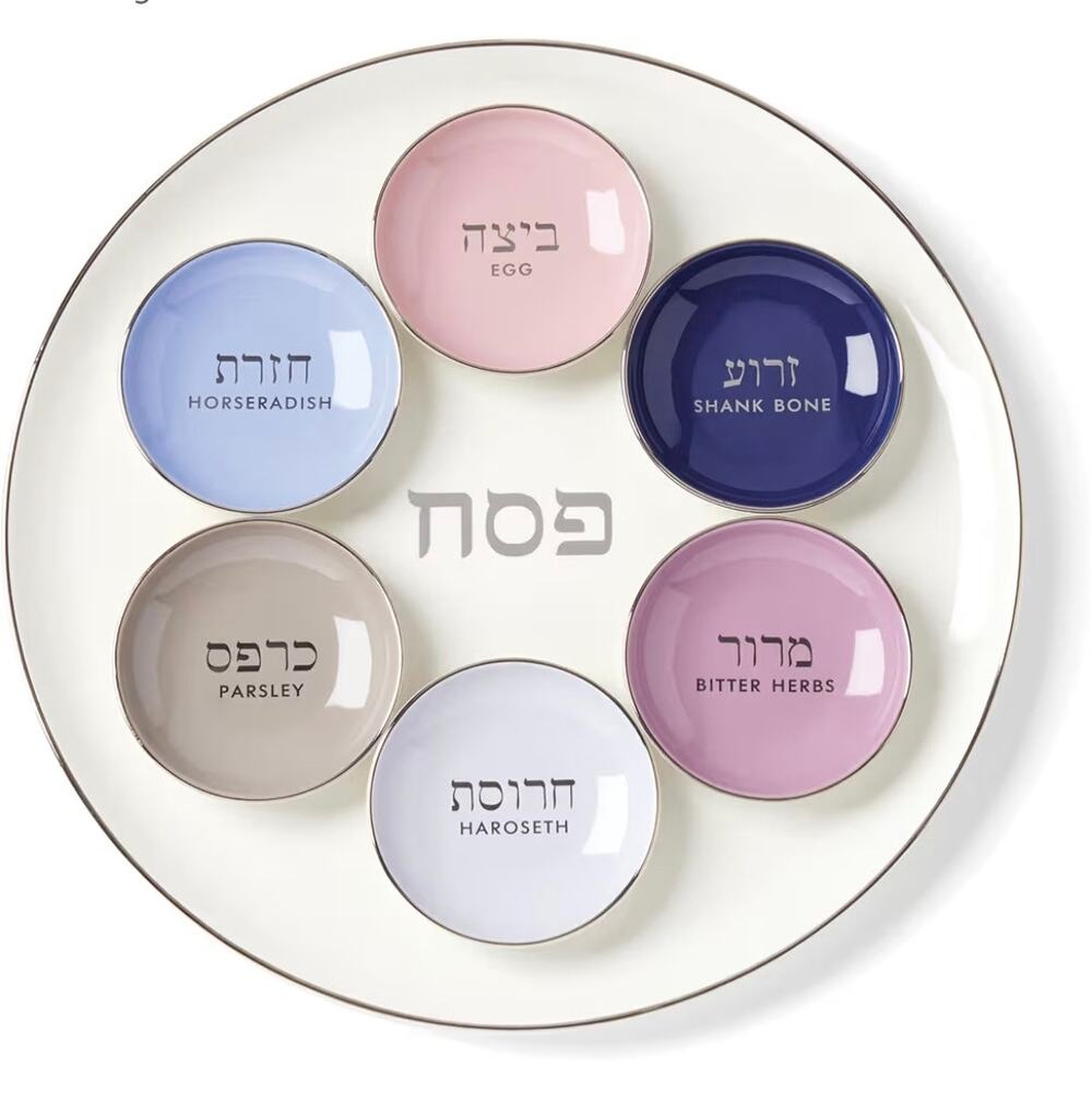 LENOX KATE SPADE NY OAKMSTREET SEDER PLATES SET